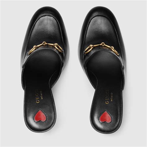 gucci king leather mules|princetown mules for women.